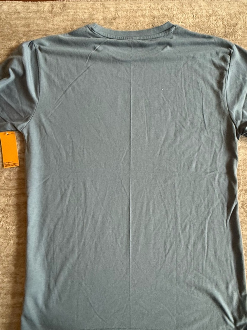 Caterpillar Blue Short Sleeve CAT Logo Tee - Picture 7 of 8